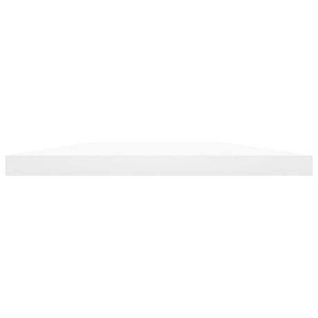 Vidaxl wandschappen 4 st 60x30x1,5 cm spaanplaat wit