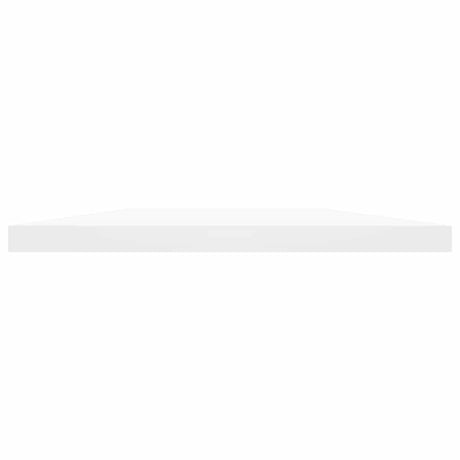 Vidaxl wandschappen 4 st 60x40x1,5 cm bewerkt hout wit