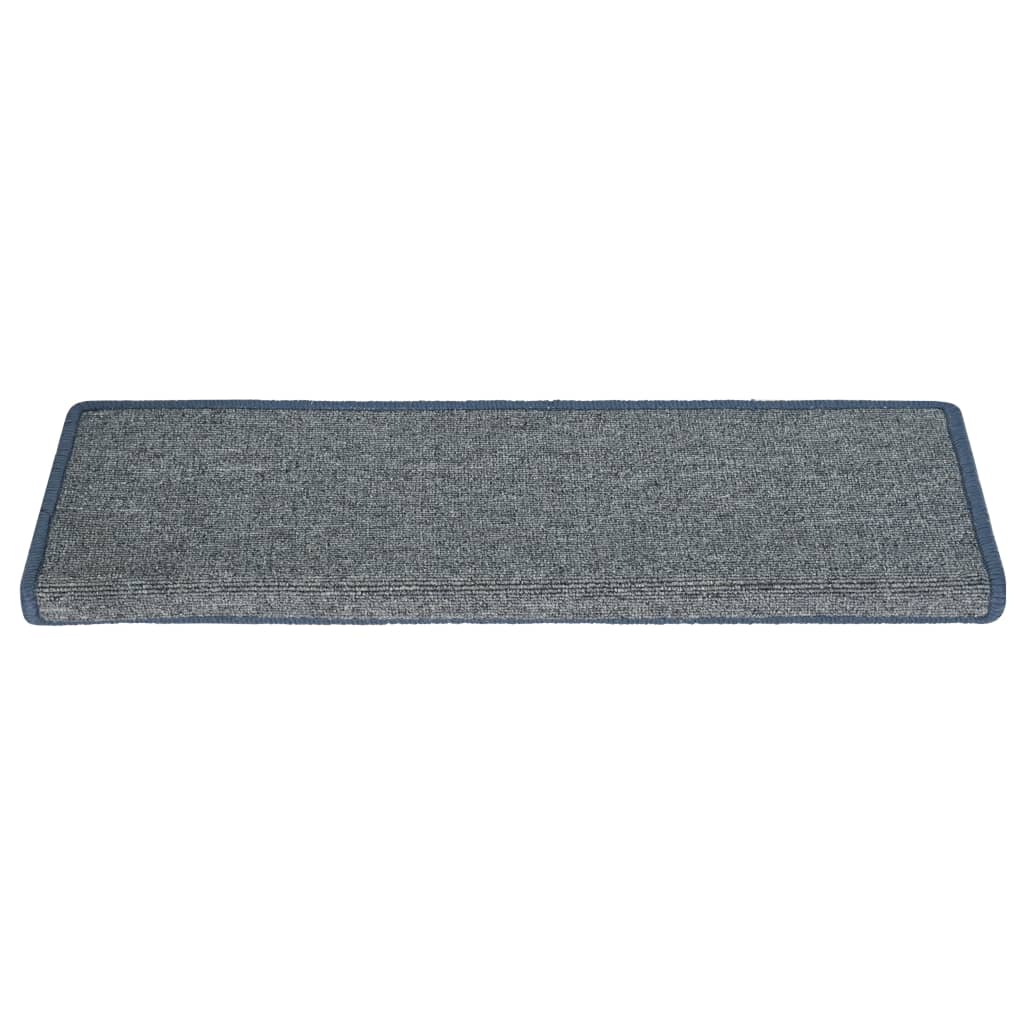 Vidaxl trapmatten 15 st 65x21x4 cm paars en blauw