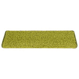 Vidaxl trapmatten 15 st 65x21x4 cm groen