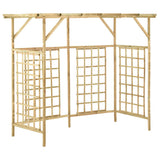 VidaXL Pergola voor 3 containers geïmpregneerd grenenhout