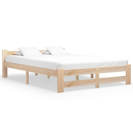 Vidaxl bedframe massief grenenhout 120x200 cm