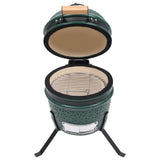 Vidaxl kamado barbecue 56 cm keramiek groen