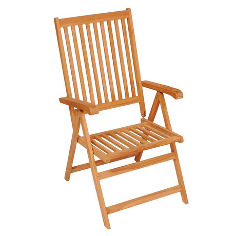 Vidaxl tuinstoelen 4 st met rood geruite kussens massief teakhout