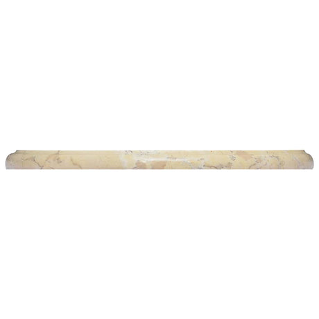 Vidaxl tafelblad ø40x2,5 cm marmer crèmekleurig