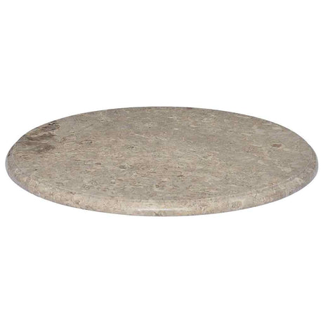 Vidaxl tafelblad ø60x2,5 cm marmer grijs