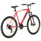Vidaxl mountainbike 21 versnellingen 29 inch wielen 53 cm frame rood