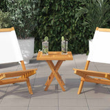 Vidaxl tafelblad vierkant 50x50x2,5 cm massief teakhout