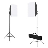 Vidaxl fotostudioset met softboxlampen, achtergrond en reflector