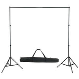 Vidaxl fotostudioset met lampen, paraplu's, achtergrond en reflector