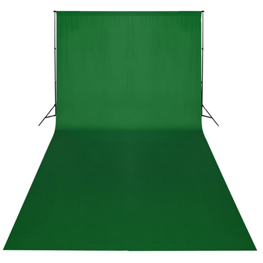 VidaXL Fotostudioset met lampen, achtergrond en reflector