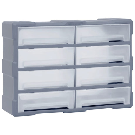 Vidaxl organiser met 8 grote lades 52x16x37 cm