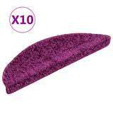 Vidaxl trapmatten 10 st 56x17x3 cm violet