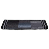 Vidaxl trapmatten zelfklevend 5 st 65x21x4 cm zwart en grijs