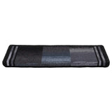 Vidaxl trapmatten zelfklevend 10 st 65x21x4 cm zwart en grijs