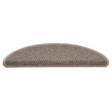 Vidaxl trapmatten zelfklevend 15 st sisal-look 56x17x3 cm donkerbeige