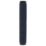 Vidaxl deurmat getuft 60x180 cm blauw