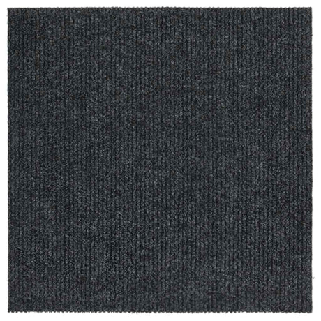 Vidaxl droogloopmat 100x100 cm antracietkleurig