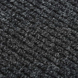 Vidaxl droogloopmat 100x100 cm antracietkleurig
