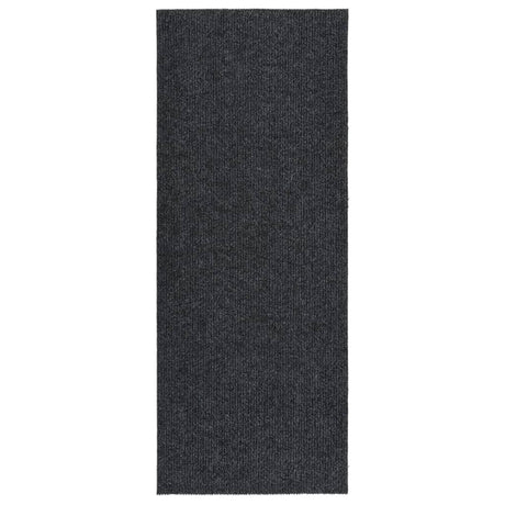 Vidaxl droogloopmat 100x250 cm antracietkleurig