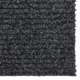 Vidaxl droogloopmat 100x350 cm antracietkleurig