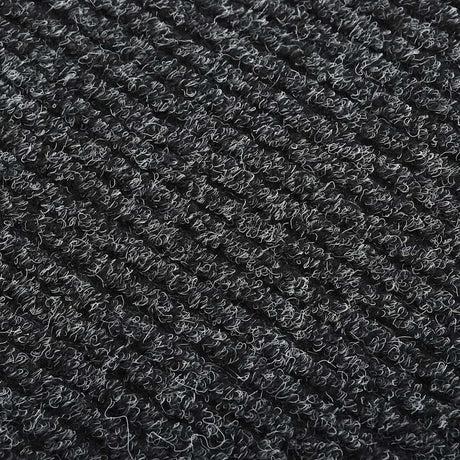 Vidaxl droogloopmat 100x500 cm antracietkleurig