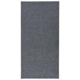 Vidaxl droogloopmat 100x200 cm grijs