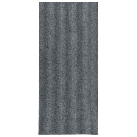 Vidaxl droogloopmat 100x250 cm grijs