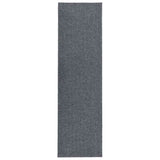 Vidaxl droogloopmat 100x400 cm grijs
