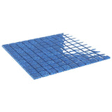 Vidaxl mozaïektegels 11 st 30x30 cm glas blauw