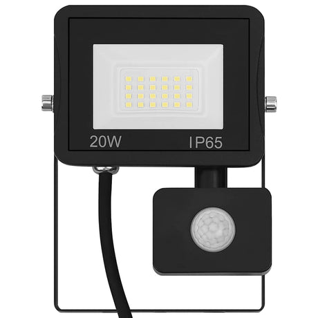Vidaxl spotlight met sensor led 20 w warmwit