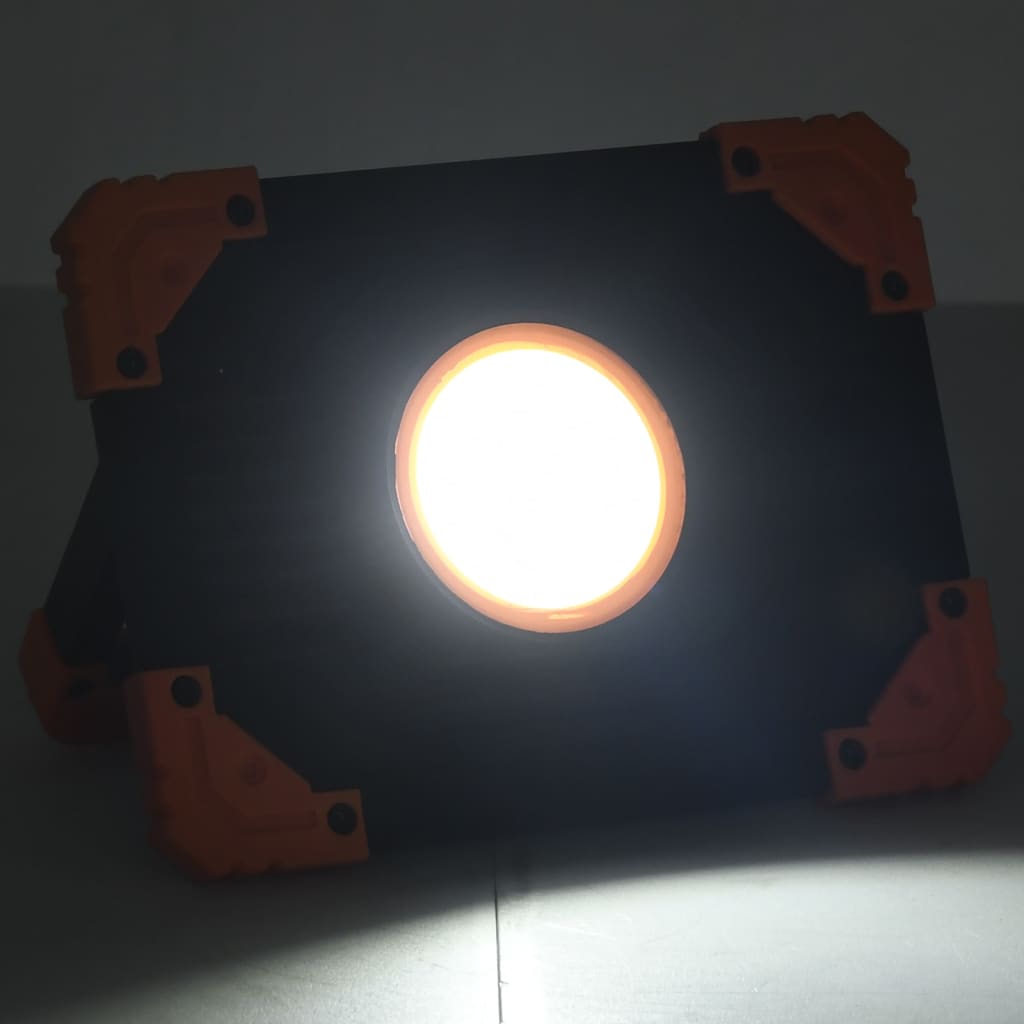 Vidaxl spotlight draagbaar led 10 w koudwit