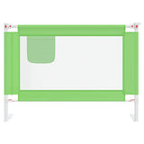 Vidaxl bedhekje peuter 90x25 cm stof groen