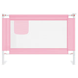 Vidaxl bedhekje peuter 100x25 cm stof roze