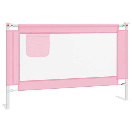 VidaXL Bedhekje peuter 120x25 cm stof roze