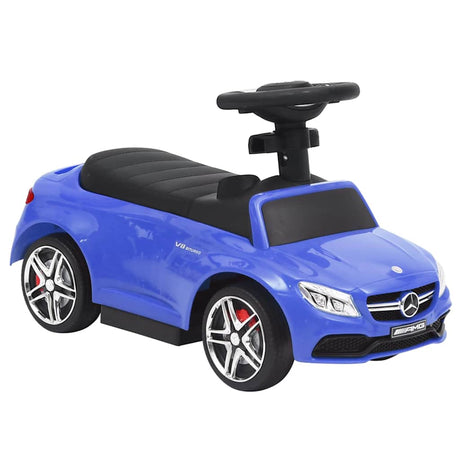 Vidaxl duw-loopauto mercedes benz c63 blauw