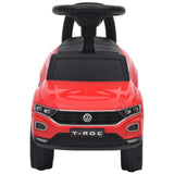 VidaXL Loopauto Volkswagen T-Roc rood