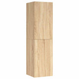 Vidaxl tv-meubel 30,5x30x110 cm bewerkt hout sonoma eikenkleurig