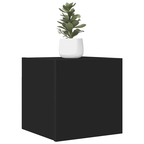 Vidaxl tv-wandmeubelen 2 st 30,5x30x30 cm zwart