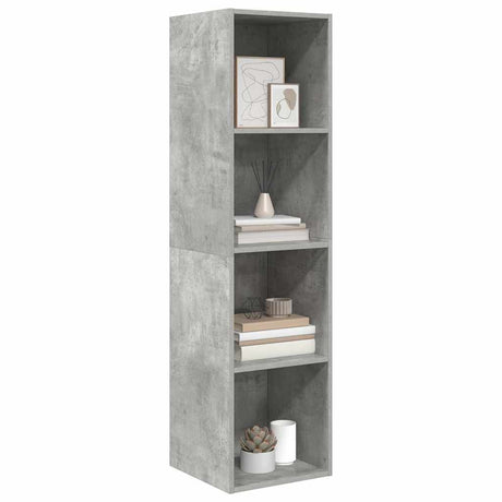 Vidaxl tv-wandmeubel 37x37x142,5 cm bewerkt hout betongrijs