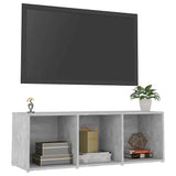 Vidaxl tv-meubel 107x35x37 cm bewerkt hout betongrijs