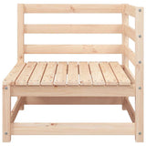 Vidaxl 2-delige loungeset met kussens massief grenenhout