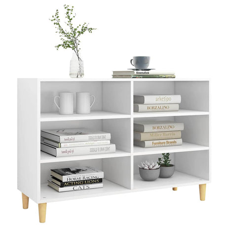 Vidaxl dressoir 103,5x35x70 cm bewerkt hout wit