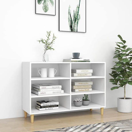 Vidaxl dressoir 103,5x35x70 cm bewerkt hout wit