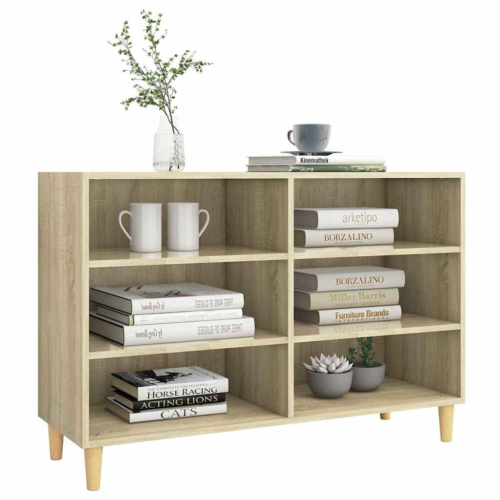 Vidaxl dressoir 103,5x35x70 cm bewerkt hout sonoma eikenkleurig