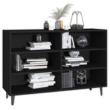 Vidaxl dressoir 103,5x35x70 cm bewerkt hout zwart