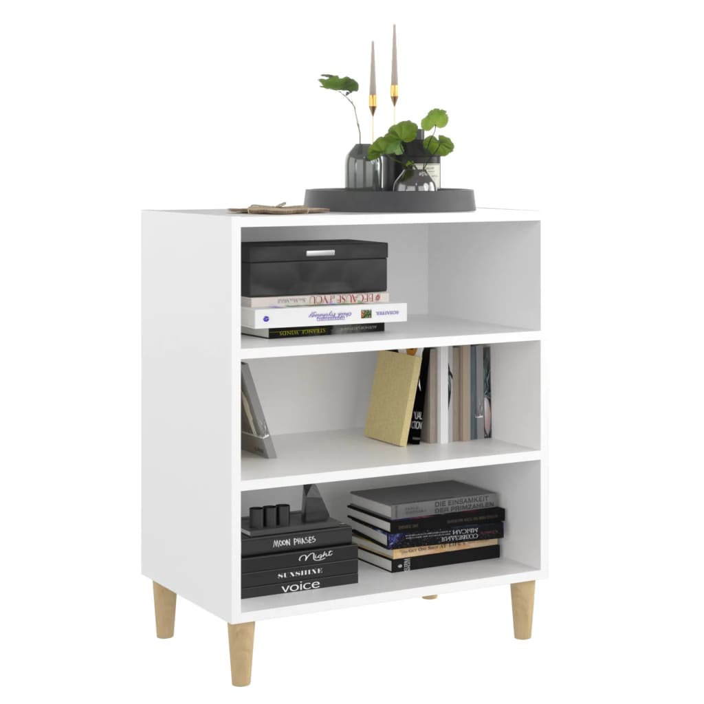 Vidaxl dressoir 57x35x70 cm bewerkt hout wit