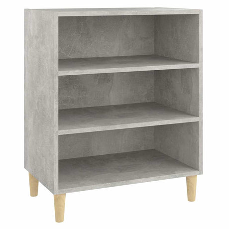 Vidaxl dressoir 57x35x70 cm bewerkt hout betongrijs