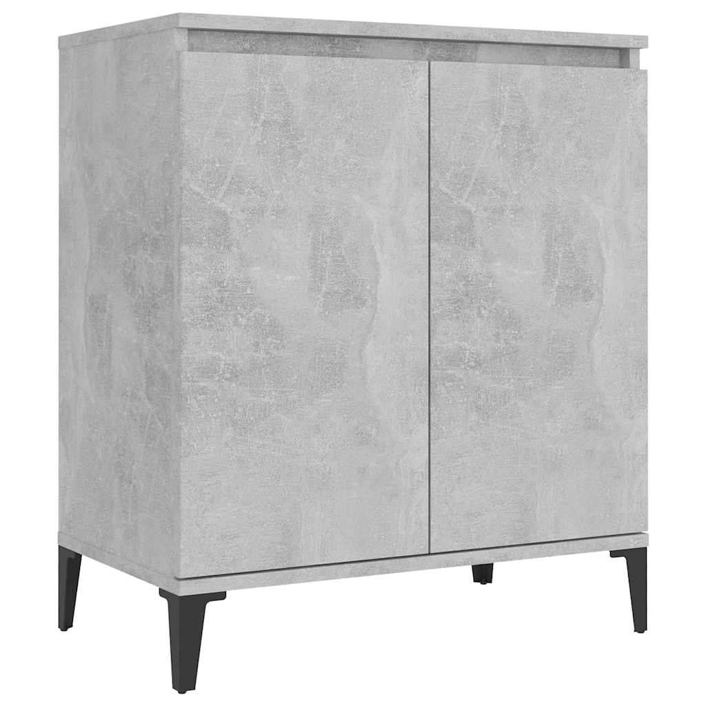 Vidaxl dressoir 60x35x70 cm bewerkt hout betongrijs