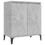 Vidaxl dressoir 60x35x70 cm bewerkt hout betongrijs